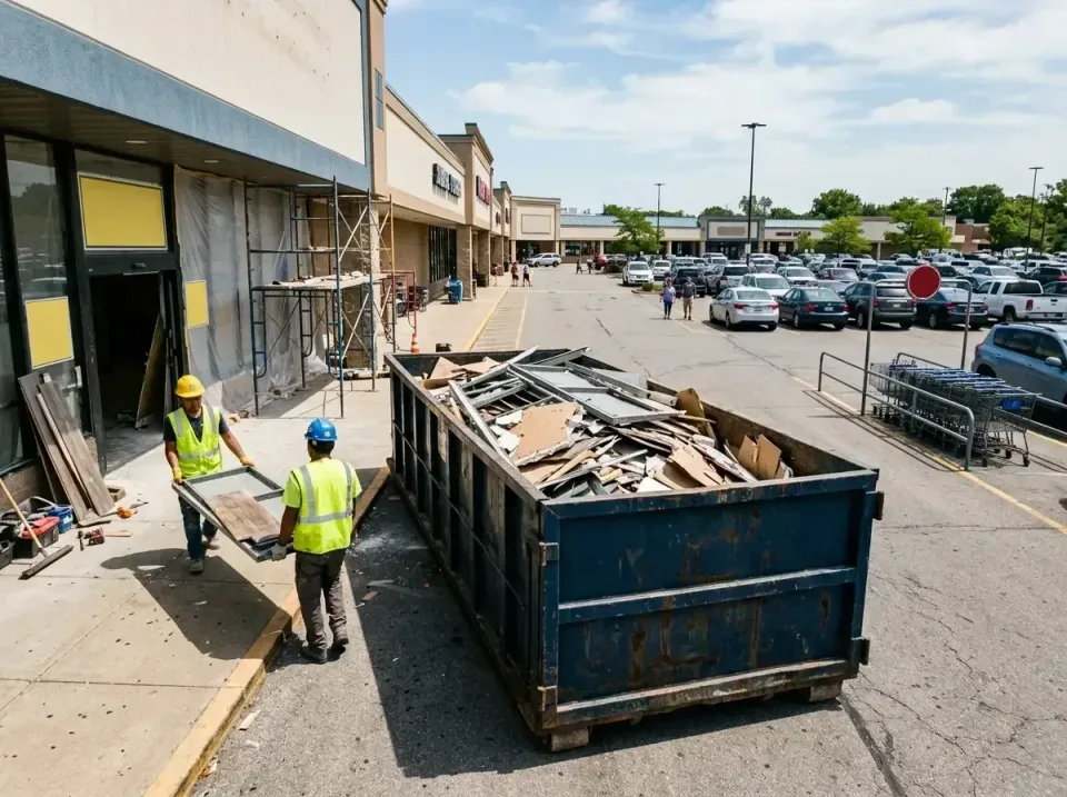 retail-store-renovation-debris-003 — frequently asked questions, Roll-off Dumpster Rentals in George Mason, VA